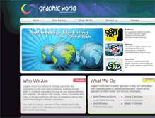 Tablet Screenshot of graphicworld.com